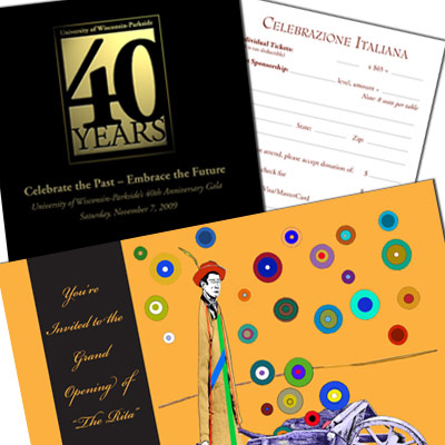 5 x 7 Cards (Invitation) and 4.25 x 5.5 Cards (Reply)