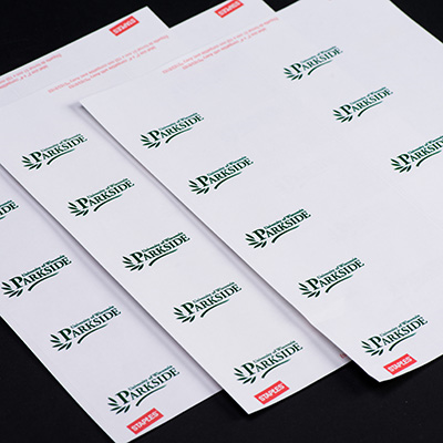 Adhesive UW-P Name Badges