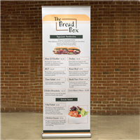 No-Curl Poly Banners